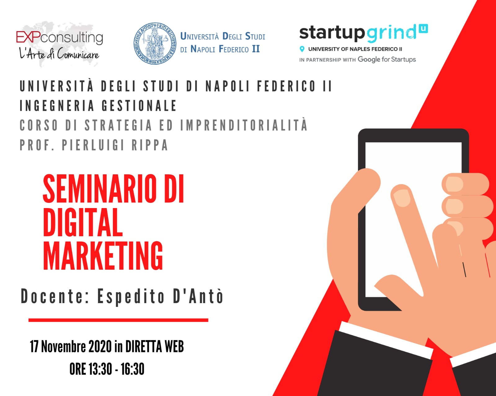 Seminario di Digital Marketing Federico II